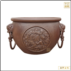 廣場(chǎng)庭院大銅缸擺件